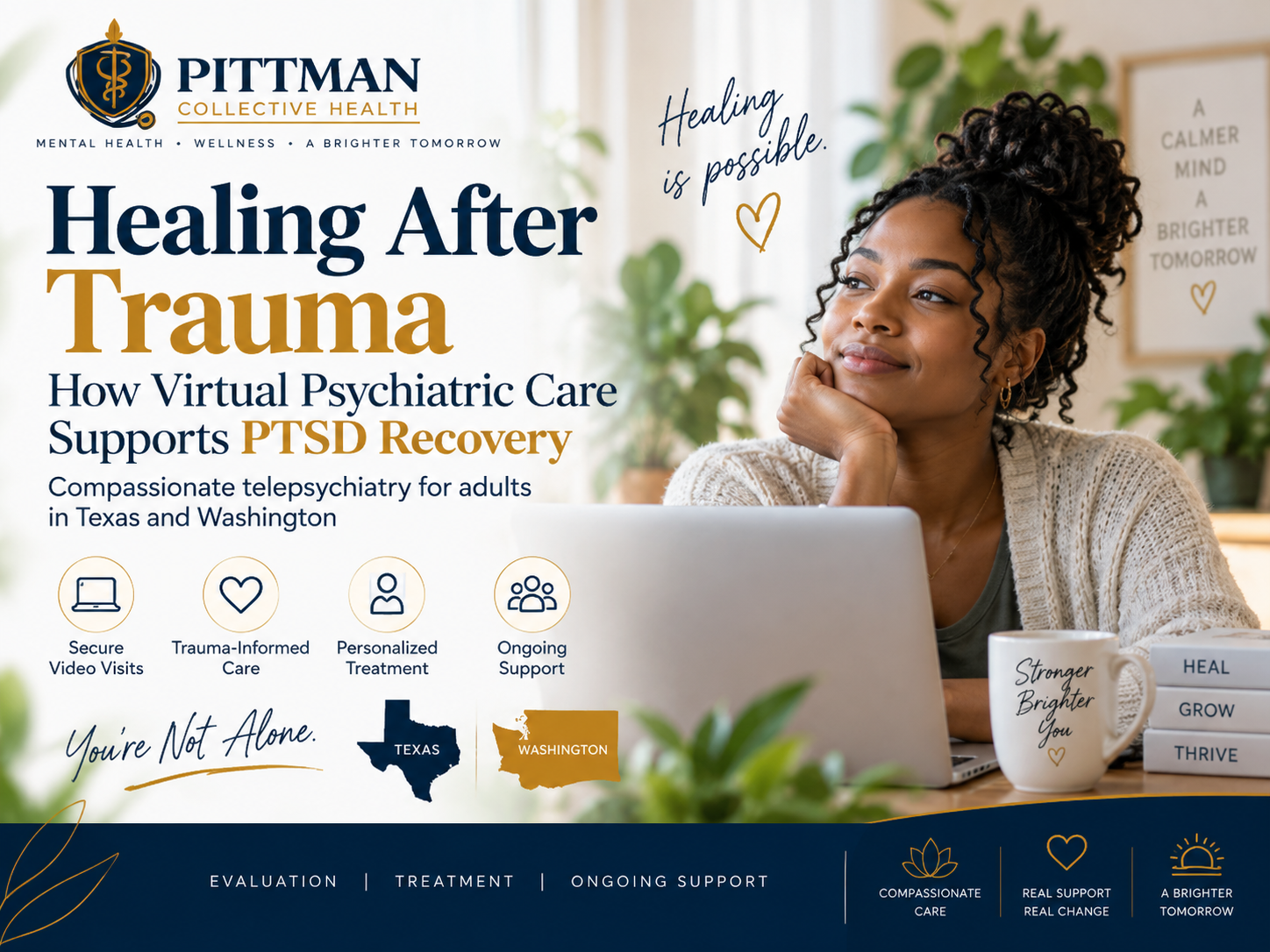 Healing After Trauma: How Virtual Psychiatric Careand Telepsychiatry Support PTSD Recovery