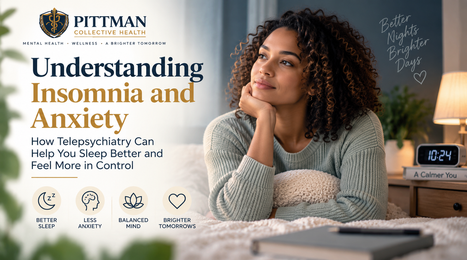 Breaking the Cycle of Chronic Insomnia and Anxiety: How Virtual Psychiatric Care Restores Restful Sleep 